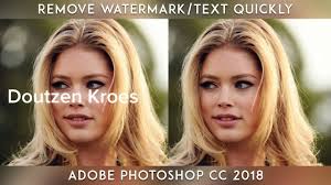 The easiest but slowest way to get rid of watermarks using gimp is with the clone tool. Remove Watermark Text Quickly From Any Images Adobe Photoshop Cc 2018 Youtube