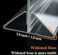 Amazon.com: Horizontal Acrylic Sign Holder 8.5 x 11 - Double ...
