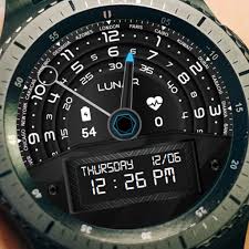 Samsung Watch Watchface Lunar Samsung Watches Samsung Device Galaxy