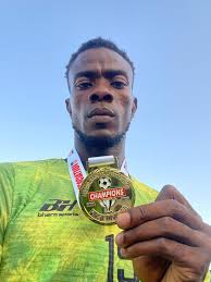 Excited to score my first goal for the Senior National team. A vital point  earned and overall a great team performance. Thanks to y'all for the  unconventional support as usual. We go