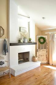 Find deals on fireplace paint brick in paint supplies on amazon. How To Paint A Brick Fireplace Sarah Joy
