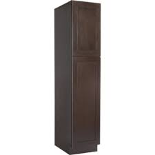Seasons 18 X 84 X 24 Espresso Pantry Cabinet Fully Assembled Hd Supply