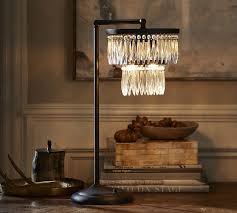 This table lamp shaped like a crystal ball adds a mystical, magical element to any space. Adele Crystal Ambient Lamp Table Lamp Lighting Lamp Desk Lamps