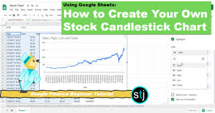 Google Sheets Build Your Own Stocks Chart Using Google Finance Excel Stock Trader Investor In 2020 Candlestick Chart Stock Trader Google Sheets