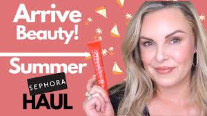 Arrive Skin Boost Review Summer Sephora Haul Try On Youtube
