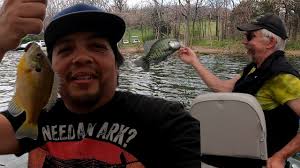 Catching White Bass and Big Ol Blue Gill at Bob Kidd Lake