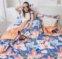 Air Conditioning Quilt Cool in Summer Machine Washable Water ...