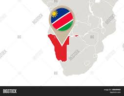 In this video you will get information about countries of africa continent. Namibia On World Map Vector Photo Free Trial Bigstock