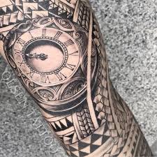 The design would follow the line of the shoulder and wrap around the. Maori Inspired Pocketwatch Tattoo Polynesian Polymix Samoan Pocketwatchtattoo Tribaltattoo Tribal Bla Watch Tattoos Pocket Watch Tattoo Clock Tattoo