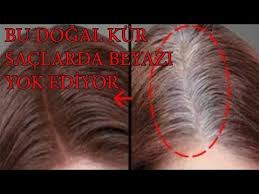 Sadece Bu Kur Ile Beyaz Saclara Kesin Dogal Cozum Guzellik Bakim Youtube
