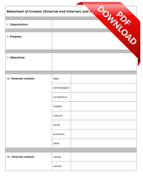 Use a smartart graphic to create an organization chart in excel, outlook, powerpoint, or word to show the reporting relationships in an organization, such as department example of the illustrations group on the insert tab in powerpoint 2016. Iso 9001 2015 Context Example Google Sogning Context Iso Risk Management