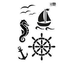 So findet man muschel ritte malvorlagen findet man im internet oft kostenlos, aber auch in speziellen malbüchern, die man malbilder zum ausdrucken sind bilder für den computer, die man am eigenen pc ausdrucken kann. Schablone Maritim Vbs Hobby Bastelshop