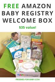 Free Amazon Baby Registry Welcome Box 35 Value In 2020 Amazon Baby Registry Amazon Baby Free Amazon Products