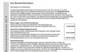 Der rentenbescheid wird von der deutschen rentenversicherung (drv) versendet. Wie Viel Rente Bekomme Ich Geld Check Ard Das Erste