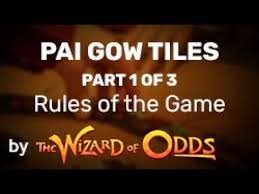 Pai Gow Tiles Rules Of The Game