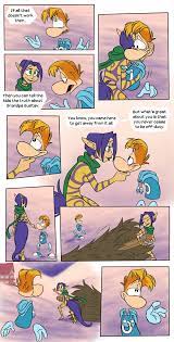 Betilla sure did change from rayman 1. Rayman Neocreation Day Fan Comic Page 26 By Earthgwee On Deviantart Fan Comic Comic Page Cartoons Comics