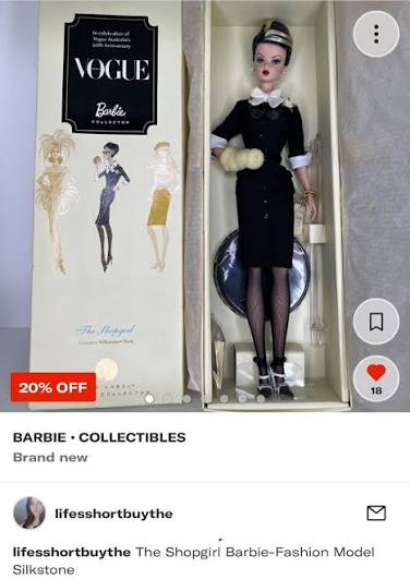 2008 BFMC Shopgirl - Vogue AU Edition - Modern Barbie Dolls - Mattel  Creations