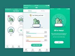 Plant Watering App App Interface Design App Design Inspiration Plant App
