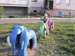 Idei ingenioase de aranjare a plantelor în locuință. Idei Din Cauciucuri Uzate Gabriela007