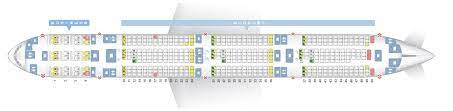 Seat Map And Seating Chart Boeing 777 300er Qatar Airways V2 Qatar Airways Boeing 777 Seating Charts