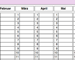 Kalender 2021 zum ausdrucken kostenlos kinder. Ausmalkalender Kostenlos Ausdrucken