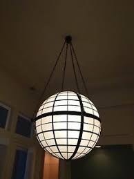 Large Globe Pendant Lighting Fixture Ebay