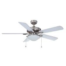 When purchasing ceiling fans, homeowners should consider energy star certified models. Designers Choice Collection 52 In Satin Nickel Ceiling Fan Ac18552 Sn The Home Depot Ceiling Fan Ceiling Fan With Light Star Ceiling