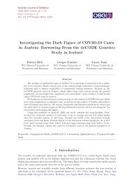 128 euro pro person (du erhältst das testergebnis dafür auf deutsch und. Pdf Investigating The Dark Figure Of Covid 19 Cases In Austria Borrowing From The Decode Genetics Study In Iceland
