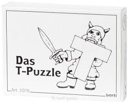 Den einen oder anderen stellt dies aber trotzdem vor unlösbare probleme. Das T Puzzle Bartl 102076