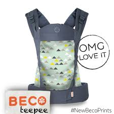 New Beco Carrier For Toddlers Holds Up To 60lbs Beco Baby Carrier Soleil In Teepee Newbecoprints Baby Carrying Baby Wearing Foster Baby