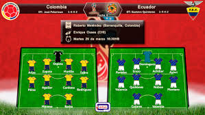 Ambos equipos necesitan ganar, pues la tabla está tan apretada que el sexto, que es chile. Colombia Quiere Sacarle El Invicto A Ecuador Erbol Digital Archivo