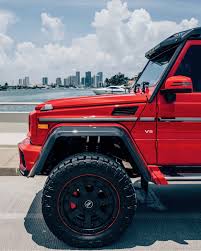 Mercedes Benz G550 4x4 Painted In Designo Manufaktur Magma Red Photo Taken By Exclusivemotoring In 2020 Mercedes Car Benz Car Benz