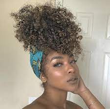 Glow In African Print Curly Hair Styles Natural Hair Styles Curly Hair Styles Naturally