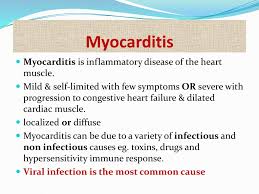 Minor factors include concomitant myocarditis, immunodepression, trauma and oral anticoagulant. Myocarditis And Pericarditis Ppt Download