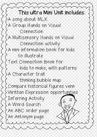 Master equivalent fractions in no time with these printable worksheets. Black History Month First Grade Martin Luther King Jr Day Worksheet Others Mammal Text Reading Png Pngwing