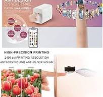 Amazon.com: RESKIU Impresora de arte de uñas, máquina de ...