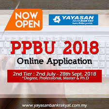 Ppbu is offered to tertiary level. Yayasan Bank Rakyat On Twitter Attention To All You May Now Apply For Ppbu For 2nd Tier Degree Professional Master Ph D On Behalf Of Yayasan Bank Rakyat We Would Like