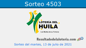 El premio mayor de este martes ha recaído en el número 9589, serie 097 correspondiendo un montante de $1.000 millones. Loteria Del Huila Resultado Del Ultimo Sorteo