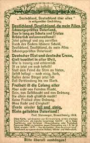 „il suon d'ogni squilla, i vespri suonò, heißt es in der italienischen nationalhymne am ende der vierten strophe: Deutschlandlied Deutsche Schutzgebiete De