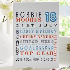 Our personalised 18th birthday gift range is brimming with ideas for you to create a 18th gift that is unique & special. 18th Birthday Gift Ideas For Boys Chatterbox Walls Bespoke Wall Art 18th Birthday Gifts Birthday Gifts For Boys 18th Birthday Gifts For Boys