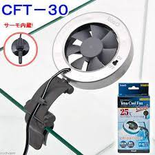 レビュー：テトラ 水槽用冷却ファン 25℃クールファン CFT-30 小型水槽用 冷えすぎ防止サーモスタット内蔵 取付簡単 | チャーム