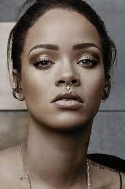 Rianna Rihanna Nose Piercing Piercing