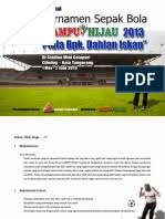 Contoh proposal permohonan sponsorship turnamen sepak bola 1. Proposal Turnamen Sepak Bola