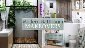 Perfect choice for this bathroom makeover. 12 Modern Bathroom Makeovers Youtube