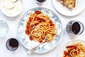 Recipe Sugo All Amatriciana Is A Traditional Thick Italian Pasta Sauce That S Ready In 25 Minutes The Boston Globe All Amatriciana Italian Pasta Sauce Italian Pasta