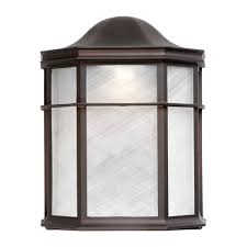 Click to add item canarm ltd. Forte Lighting 1719 01 Single Light 10 Tall Outdoor Flush Mount Wall Overstock 13126617