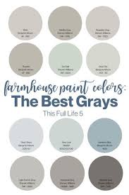 Maybe you would like to learn more about one of these? Farmhouse Paint Colors 12 Best Gray Paints Farmhouse Paint Colors Best Gray Paint Color Best Gray Paint
