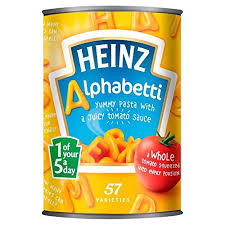 We did not find results for: Heinz Alphabetti Spaghetti 400g Amazon De Lebensmittel Getranke