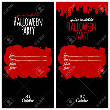 Comes in so many options, you … Two Invitations To A Halloween Party In The Dark Colors Blank Template Invitations Vector Illustration On A White Background Royalty Free Cliparts Vectors And Stock Illustration Image 45053326