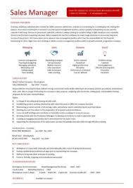 Employment of management occupations is projected to grow 7% from 2018 to 2028, faster than the average for all occupations, which will result in about 706,900 new jobs. Sales Manager Cv Example Dayjob Com